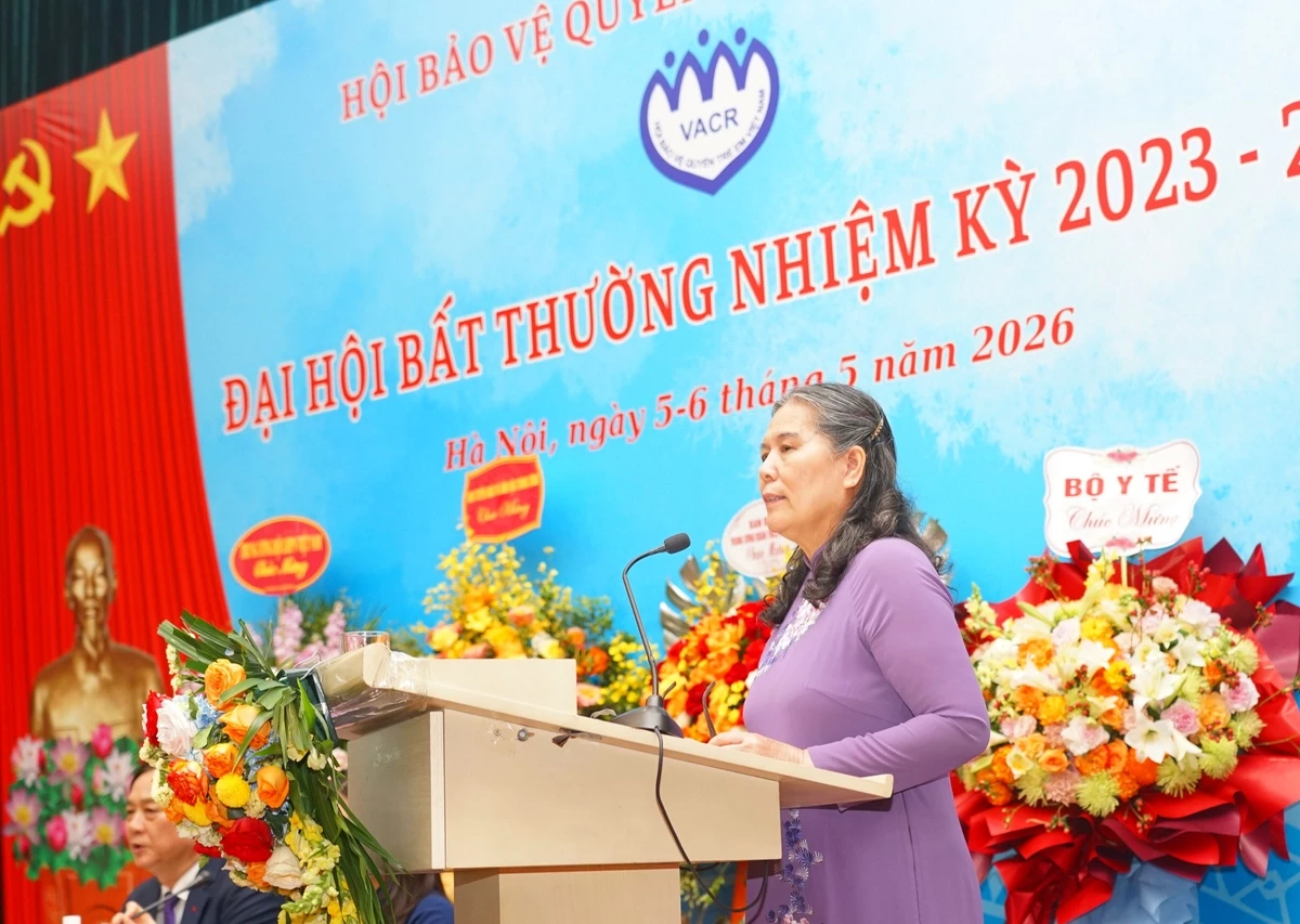 Bà Ngô Phương Ly được mời làm Chủ tịch danh dự Hội Bảo vệ quyền trẻ em Việt Nam